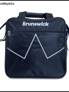 Bowling Tote Bag with Padded Adjustable Shoulder Strap and Shoe Shelf